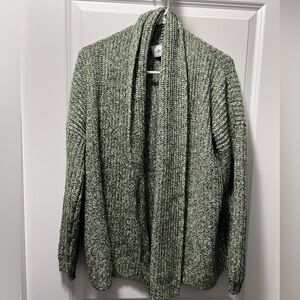 CAbi Green Knit Sweater